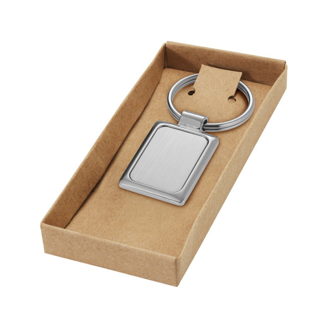 Брелок «Квадро», серебристый (Р)