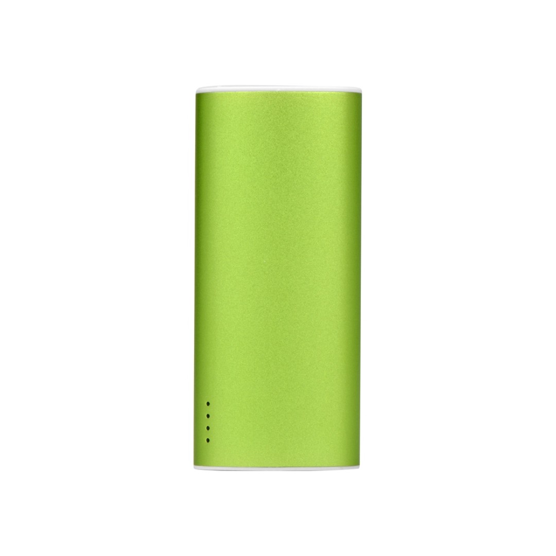 Портативное зарядное устройство "Квазар", 4400 mAh, зеленое яблоко