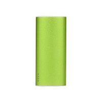 Портативное зарядное устройство "Квазар", 4400 mAh, зеленое яблоко