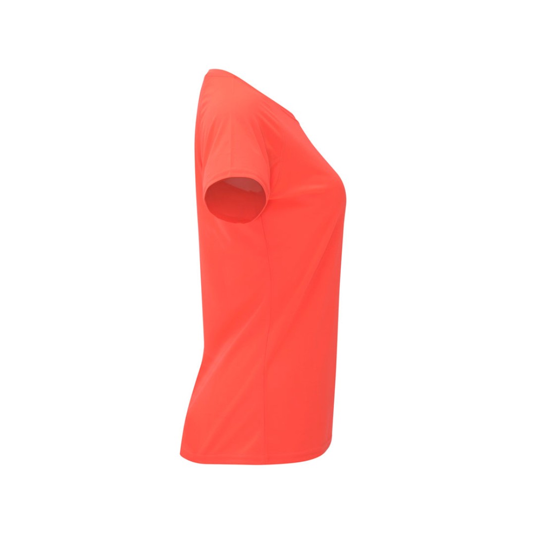 Футболка "Bahrain" женская, неоновый коралловый