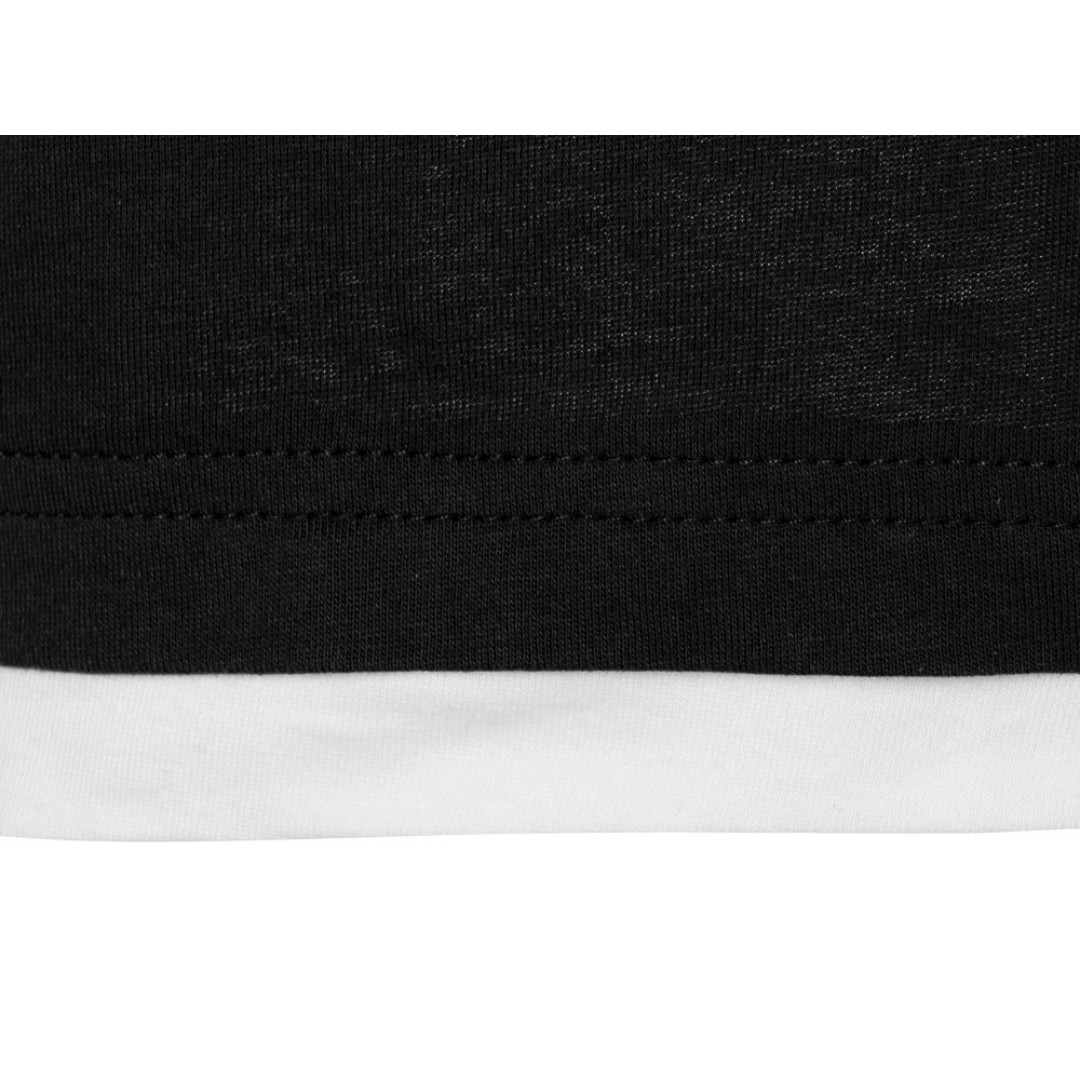 Футболка «Rotterdam» мужская, черный/белый