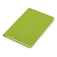 Блокнот "Wispy", твердая обложка A5, 64 листа в линейку, зеленое яблоко