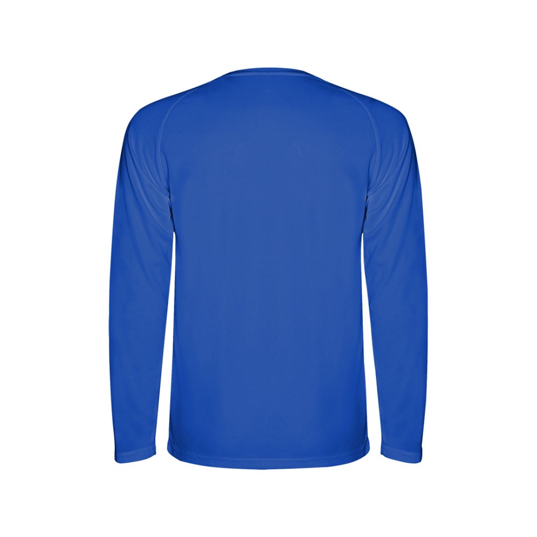 Футболка "Montecarlo " мужская с длинным рукавом, королевский синий