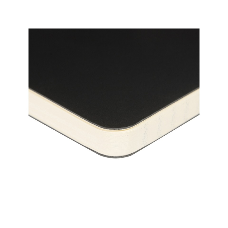 Блокнот А5 "Megapolis Flex Velvet", черный