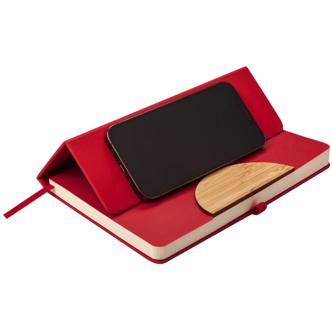 Ежедневник недатированный А5 "Bosforo", красный