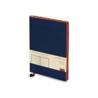 Ежедневник А5 недатированный «Mercury», темно-синий