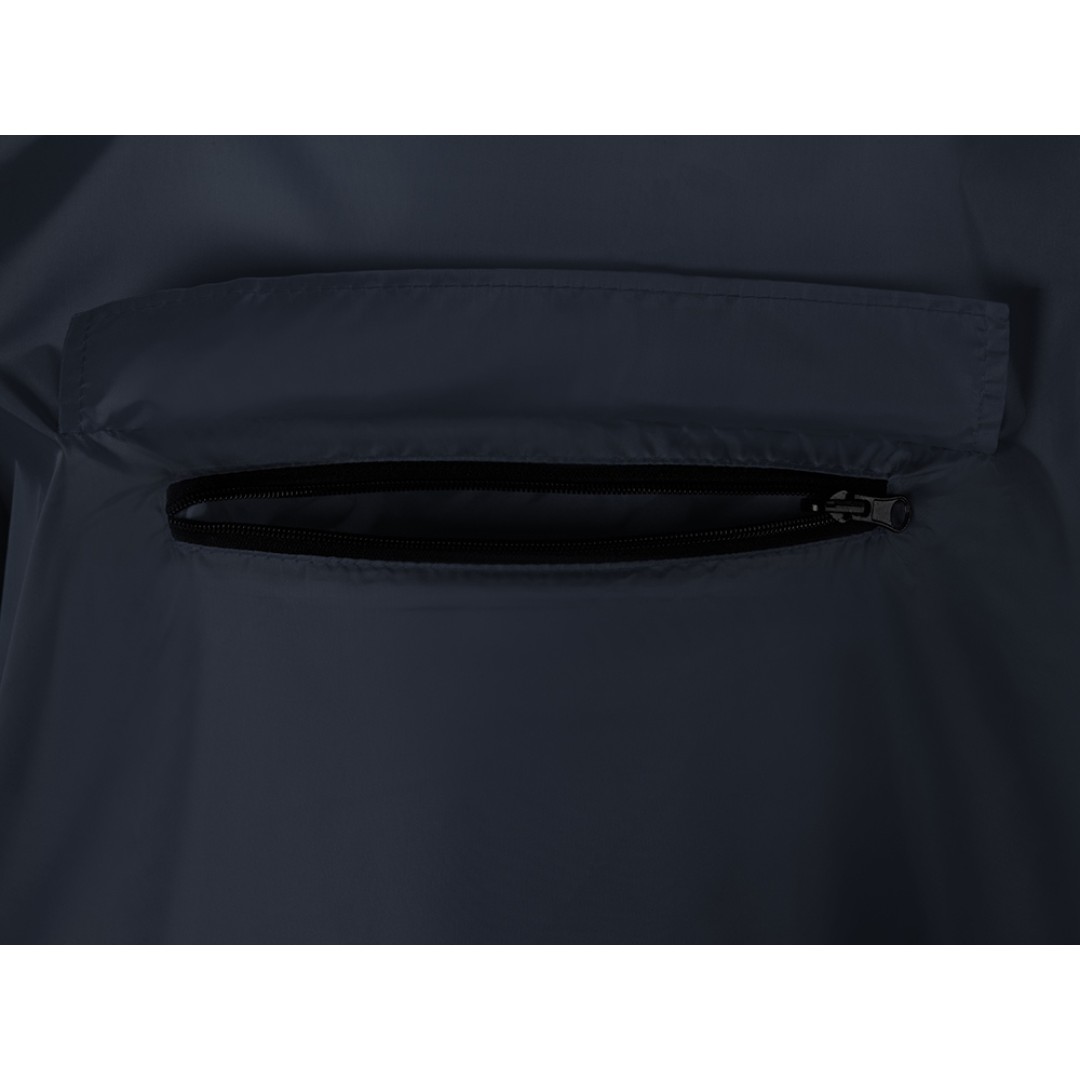 Дождевик - пончо "Galaxy" со светоотражающими элементами, темно-синий