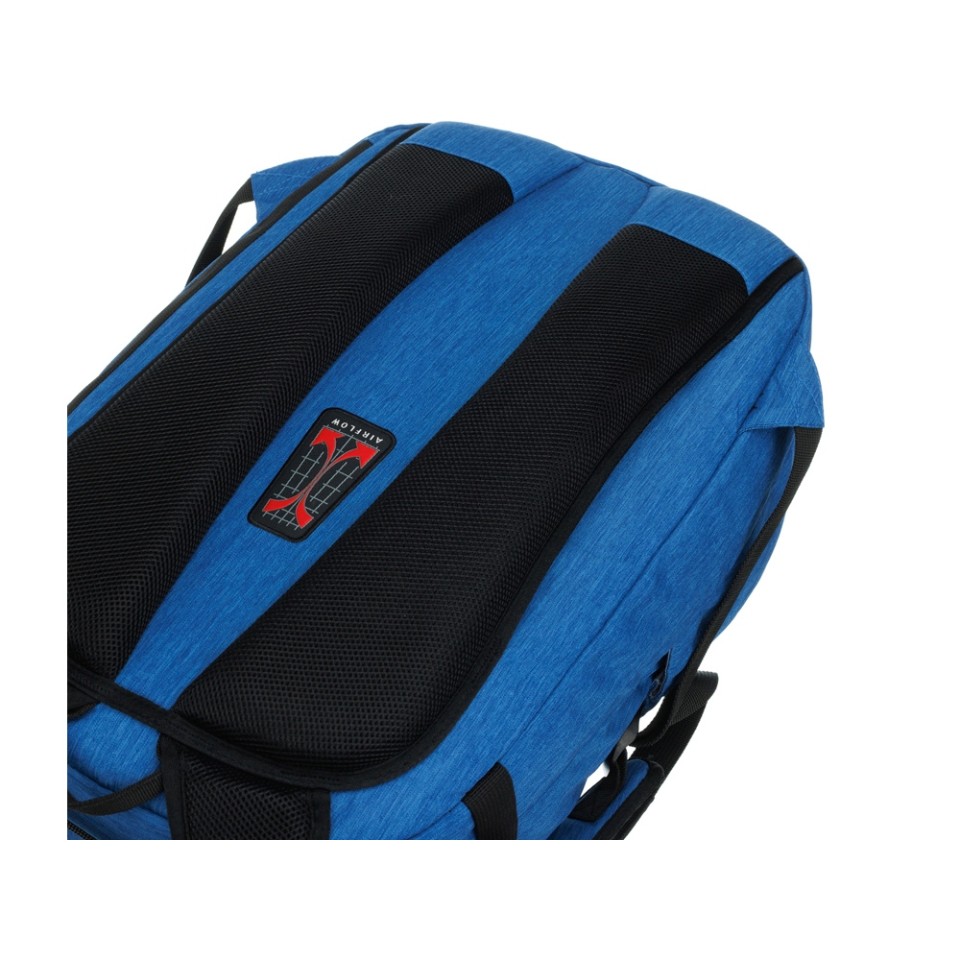 Рюкзак TORBER MOBI с отделением для ноутбука 15'', синий, полиэстер, 31 x 20 x 47 см, 29 л