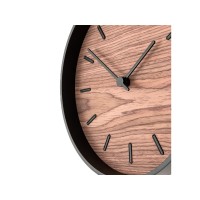 Часы настенные "Tiger" S, черный, орех