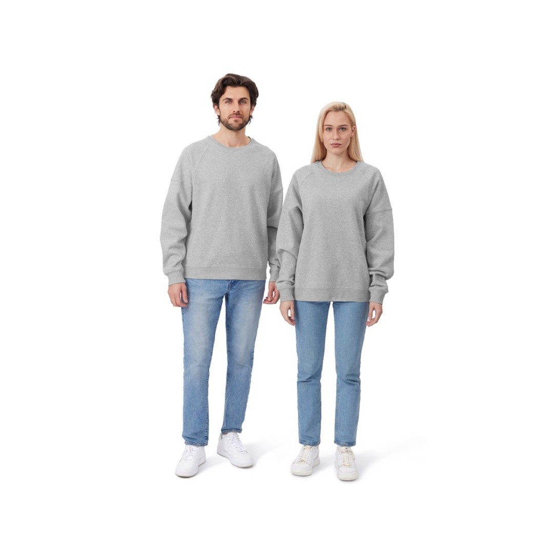 Свитшот оверсайз «Paris», унисекс, серый меланж