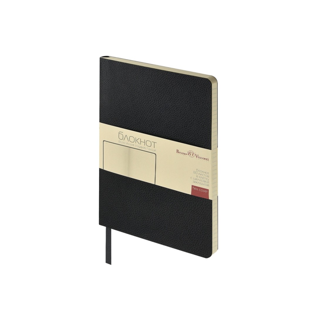 Блокнот А5 "Megapolis Flex Loft", черный