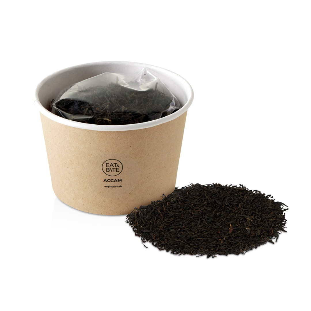 Чай черный "Ассам" в картонном стаканчике, 50 гр.