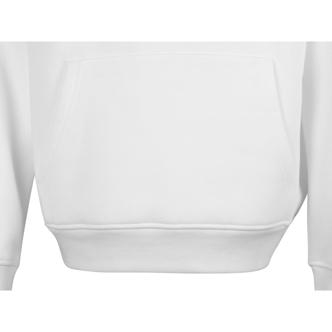 Толстовка с капюшоном оверсайз «Berlin» унисекс, белый