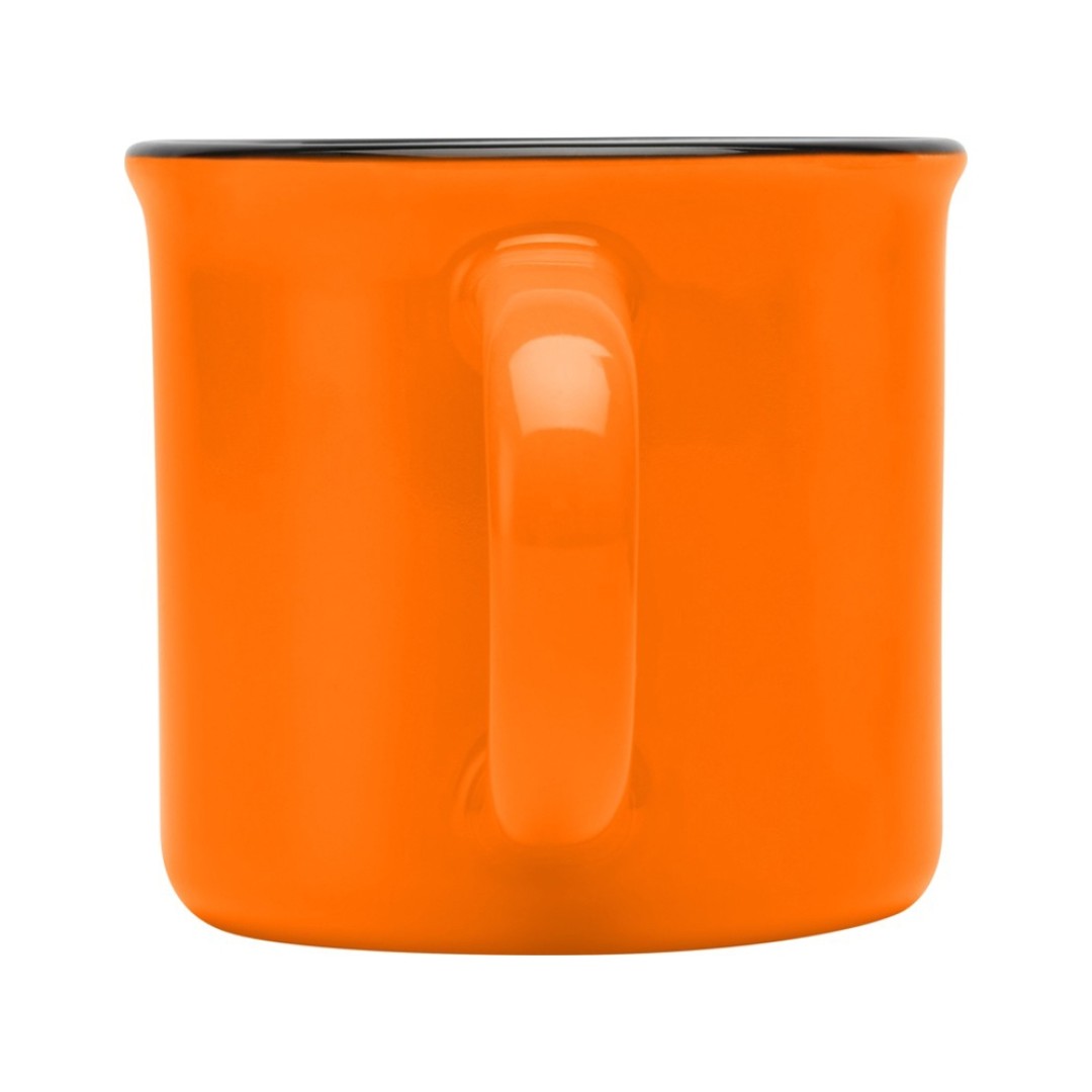 Bari керамическая кружка объемом 240 мл, оранжевый