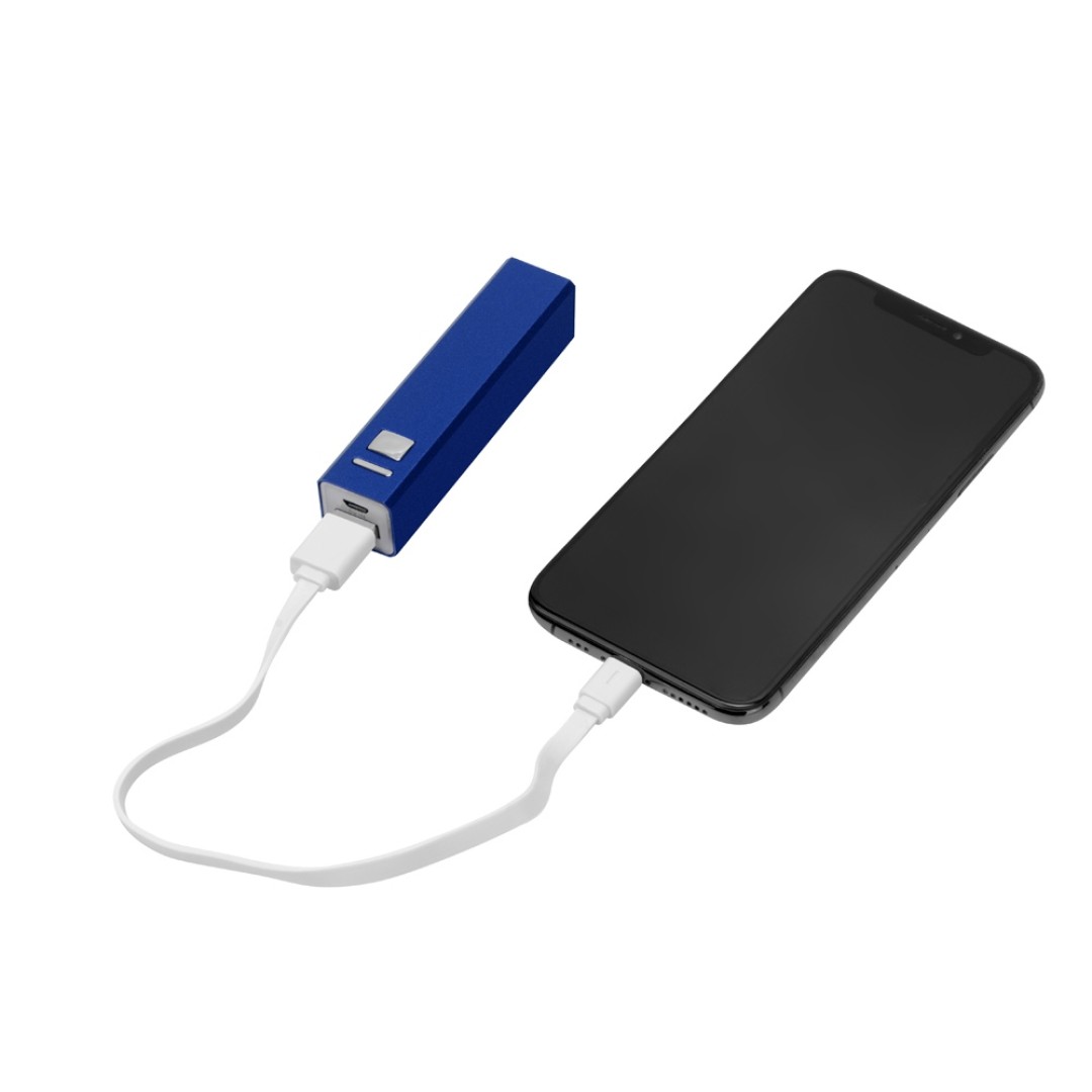 Портативное зарядное устройство "Спейс", 3000 mAh, синий