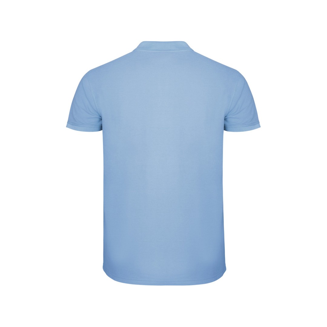 Рубашка поло "Star" мужская, небесно-голубой
