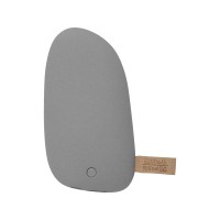 Внешний аккумулятор в форме камня «Stone», 5200 mAh, серый