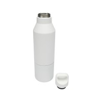 Изолированная бутылка из переработанной нержавеющей стали Odessy объемом 600 мл, белый