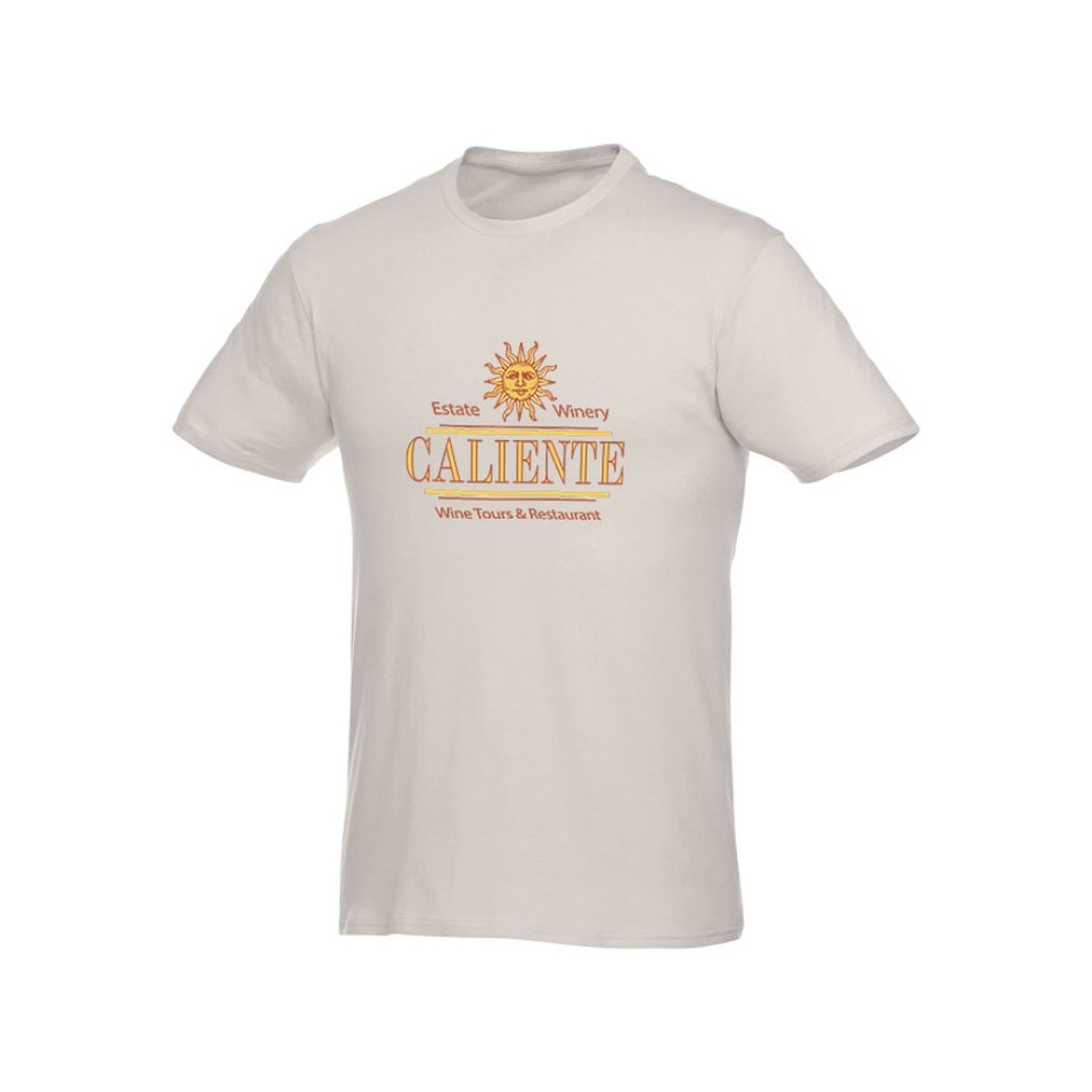 Мужская футболка Heros с коротким рукавом, светло-серый