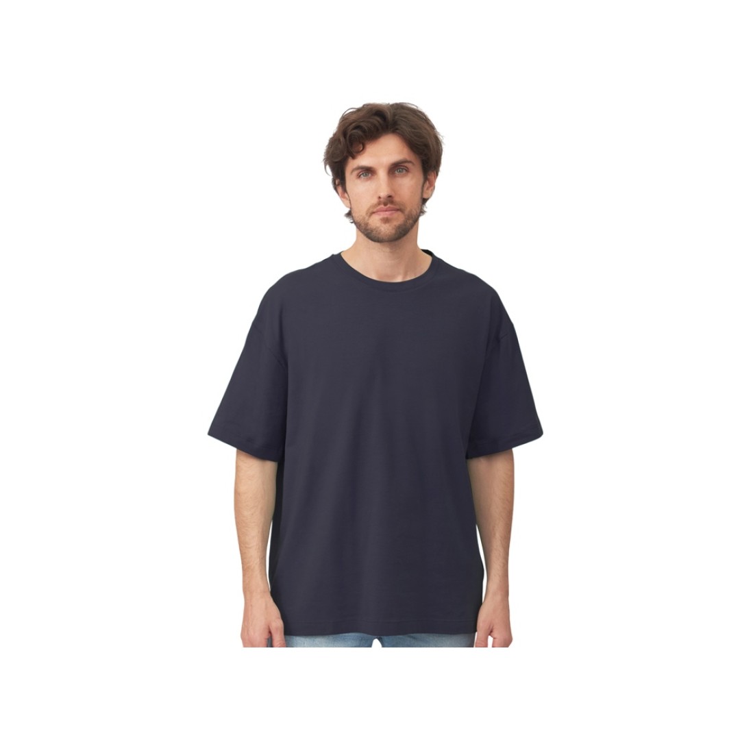 Футболка оверсайз «Vienna» унисекс , темно-синий