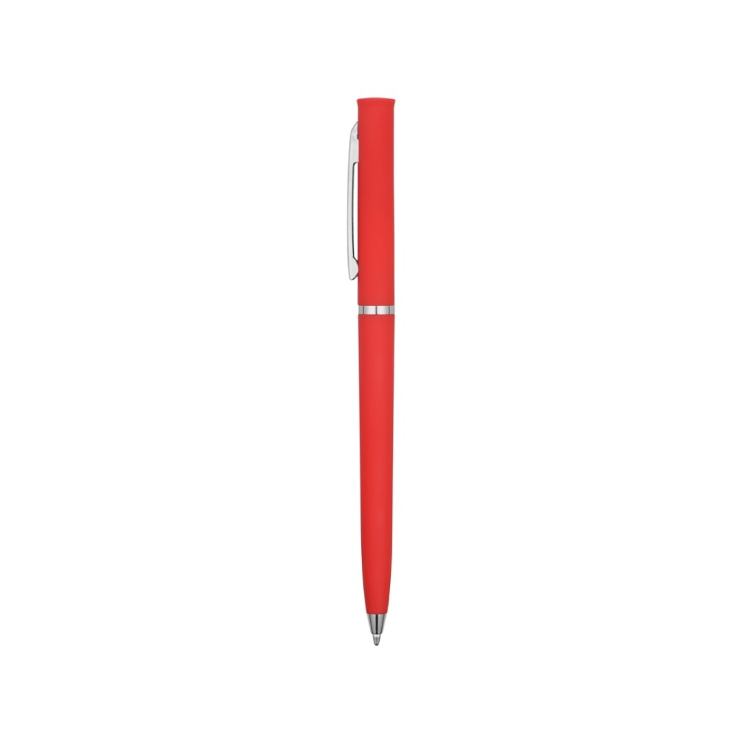 Ручка шариковая "Navi" soft-touch, красный