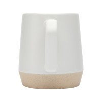 Dolce керамическая кружка объемом 300 мл с матовой отделкой, белый