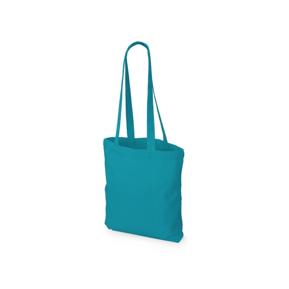 Сумка из плотного хлопка «Carryme 220», бирюзовый 320C NEW