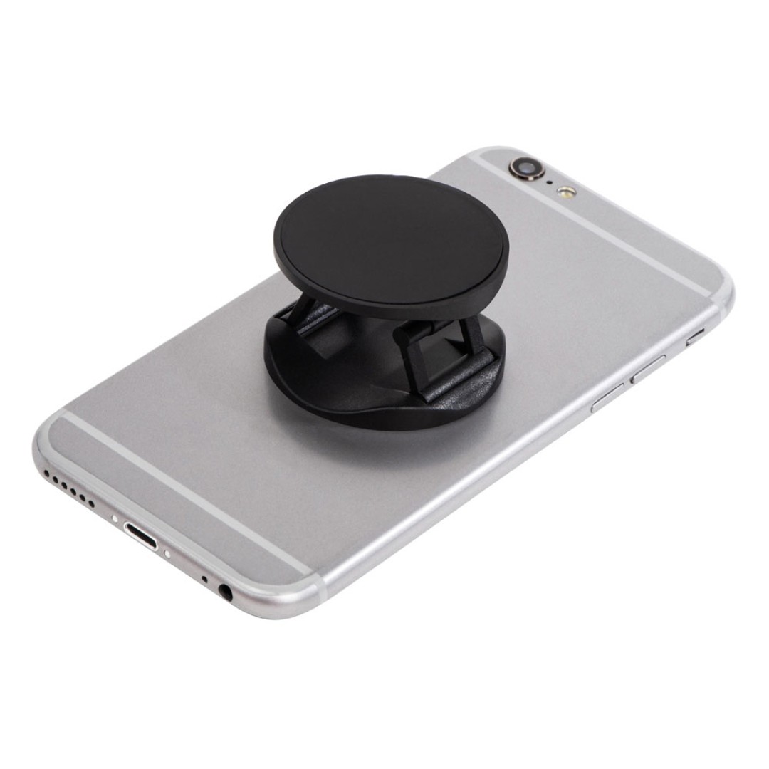 Держатель для телефона с отверстием для пальца «Pop Flex», черный