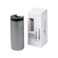 Вакуумный термостакан Lebou с медным покрытием 360 мл, серебристый