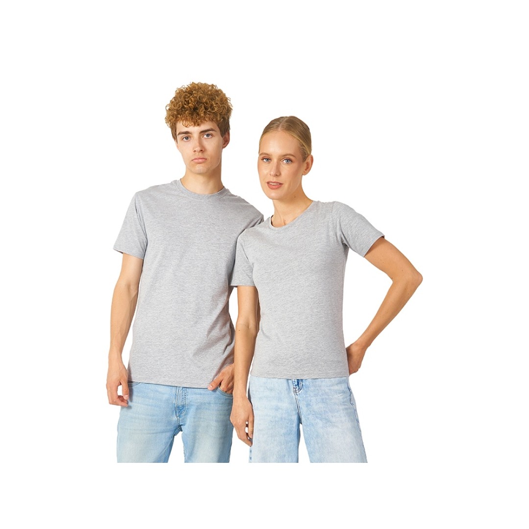 Футболка "Heavy Super Club" женская, серый меланж