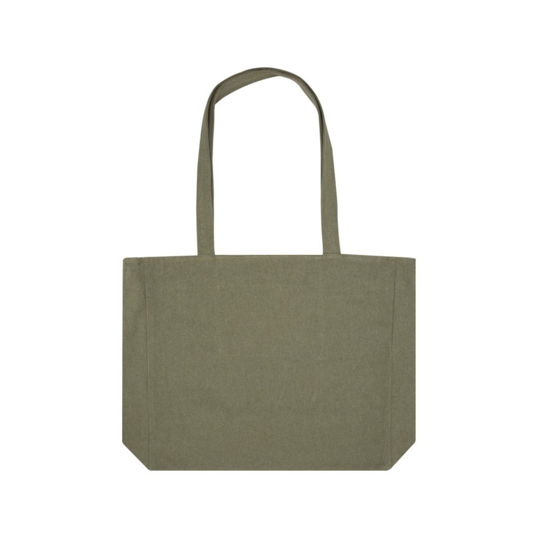 Weekender эко-сумка из переработанного материала Aware™ плотностью 500 г/м2 - Зеленый