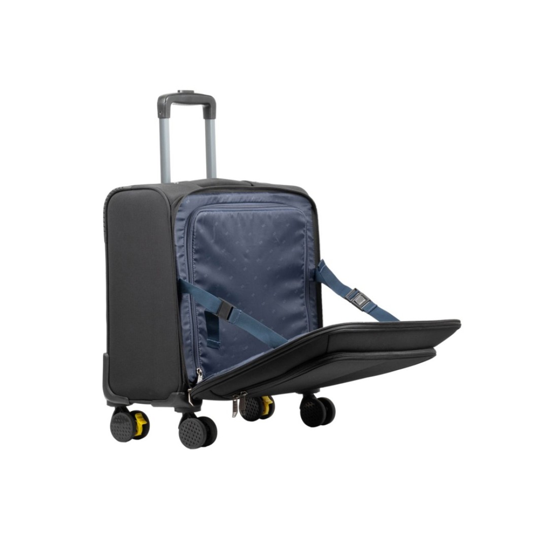 RIVACASE 8481 black ECO бизнес кейс на 4-х колесах 20" / 2