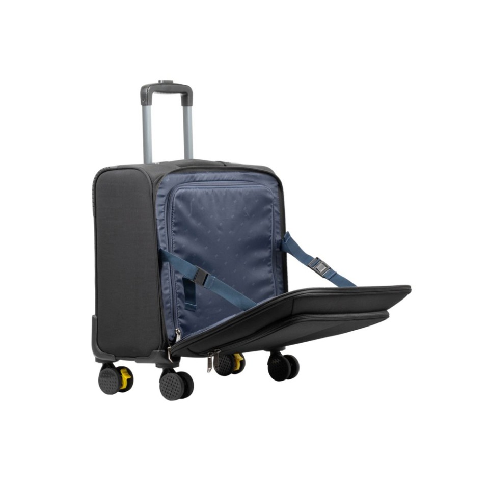 RIVACASE 8481 black ECO бизнес кейс на 4-х колесах 20" / 2