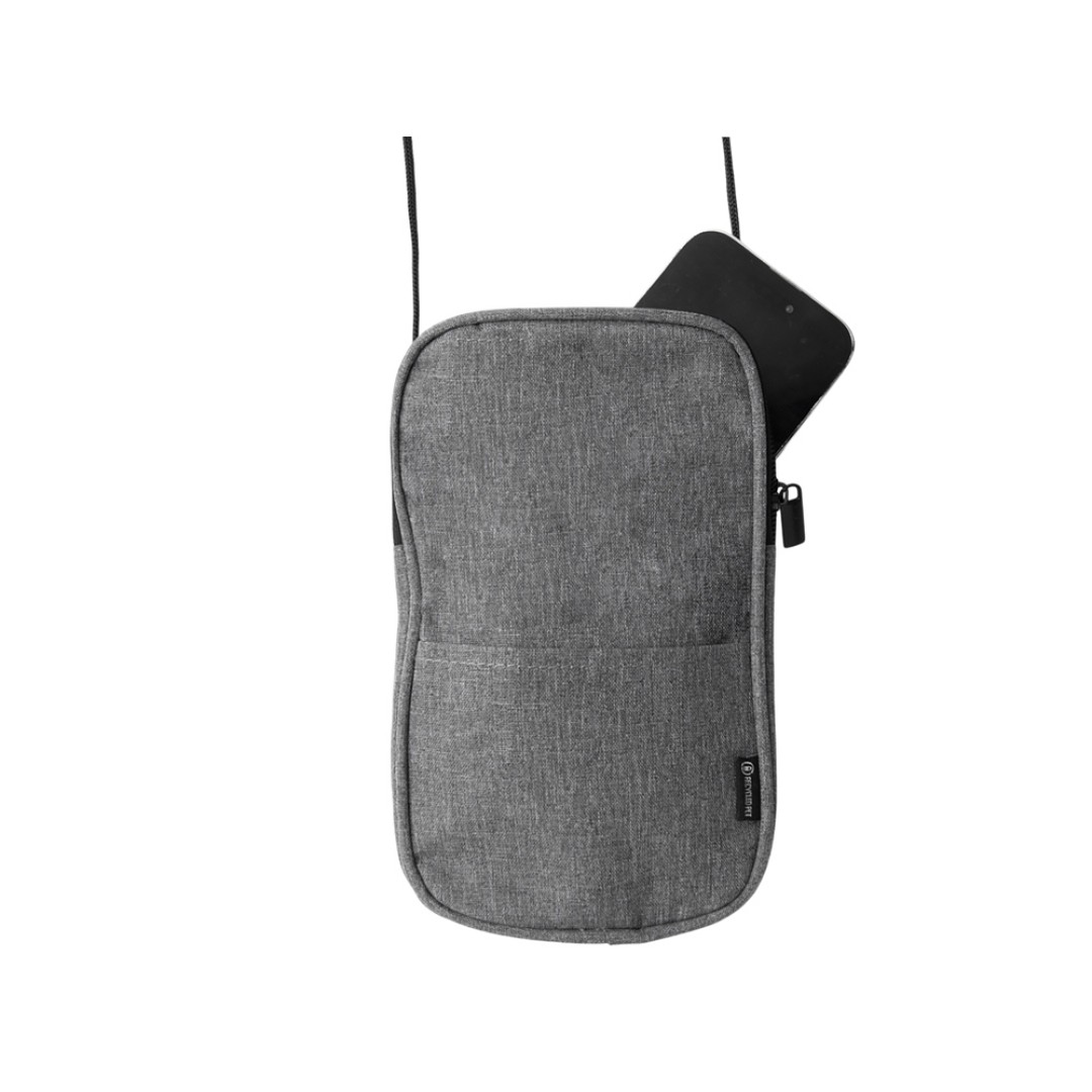 Сумка-чехол Suiper для телефона, серый меланж