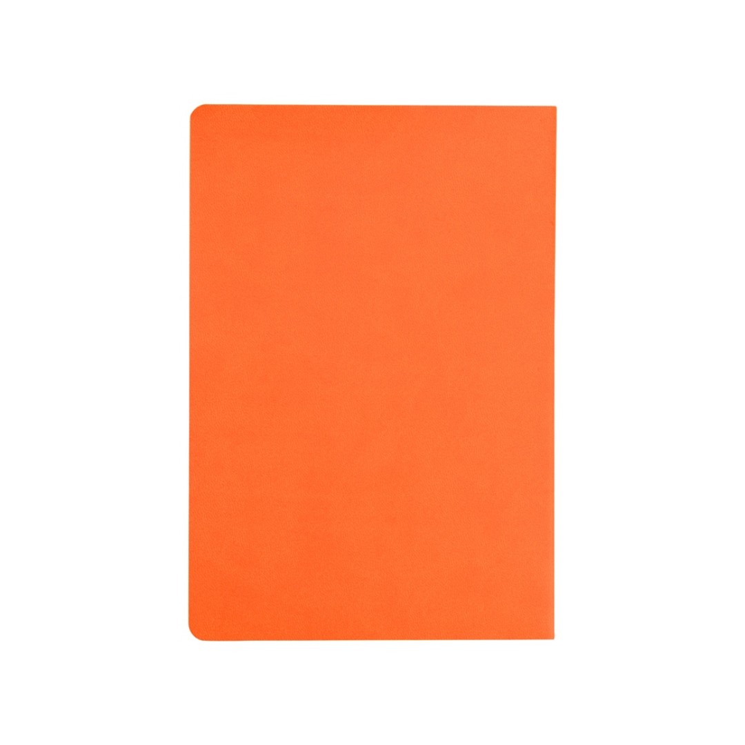 Блокнот «Wispy» линованный в мягкой обложке, оранжевый (Р)