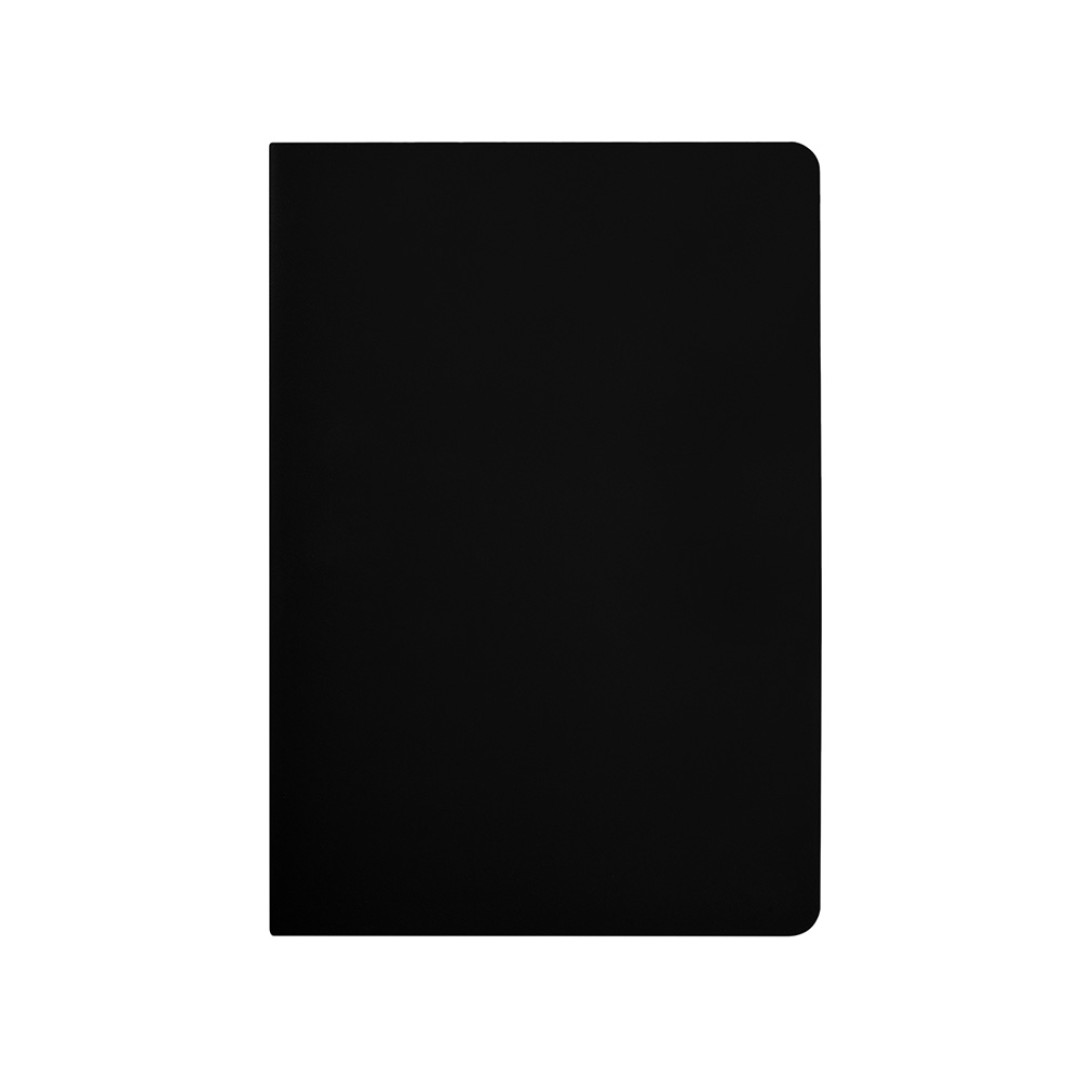 Бизнес-тетрадь А5 "Pragmatic Contrast", 40 листов в клетку, черный с салатовым срезом