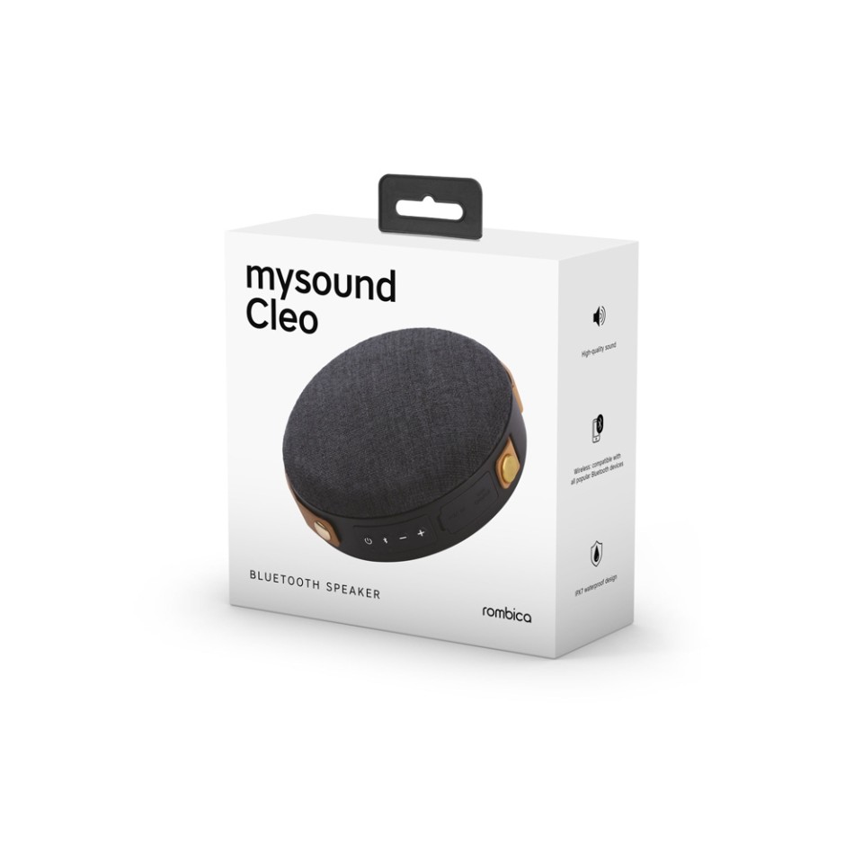 Портативная колонка «mySound Cleo», 8 Вт Black