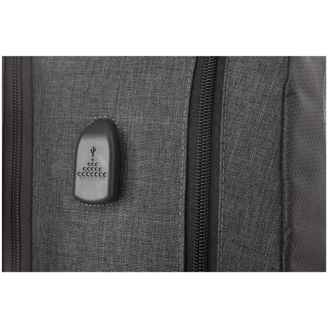 Рюкзак «Overland» для ноутбука 17", темно-серый