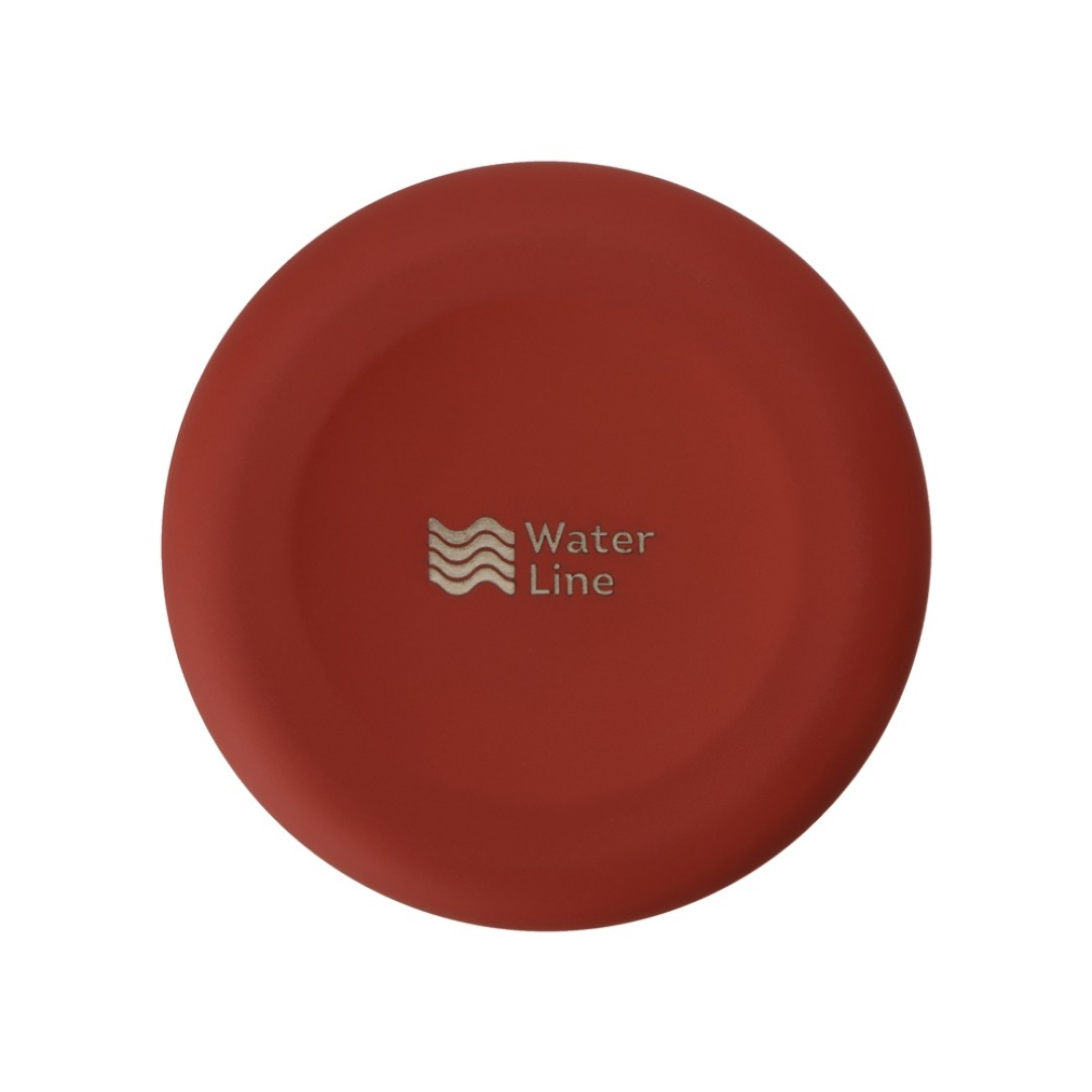 Вакуумная термобутылка "Cask" Waterline, soft touch, 500 мл, красный