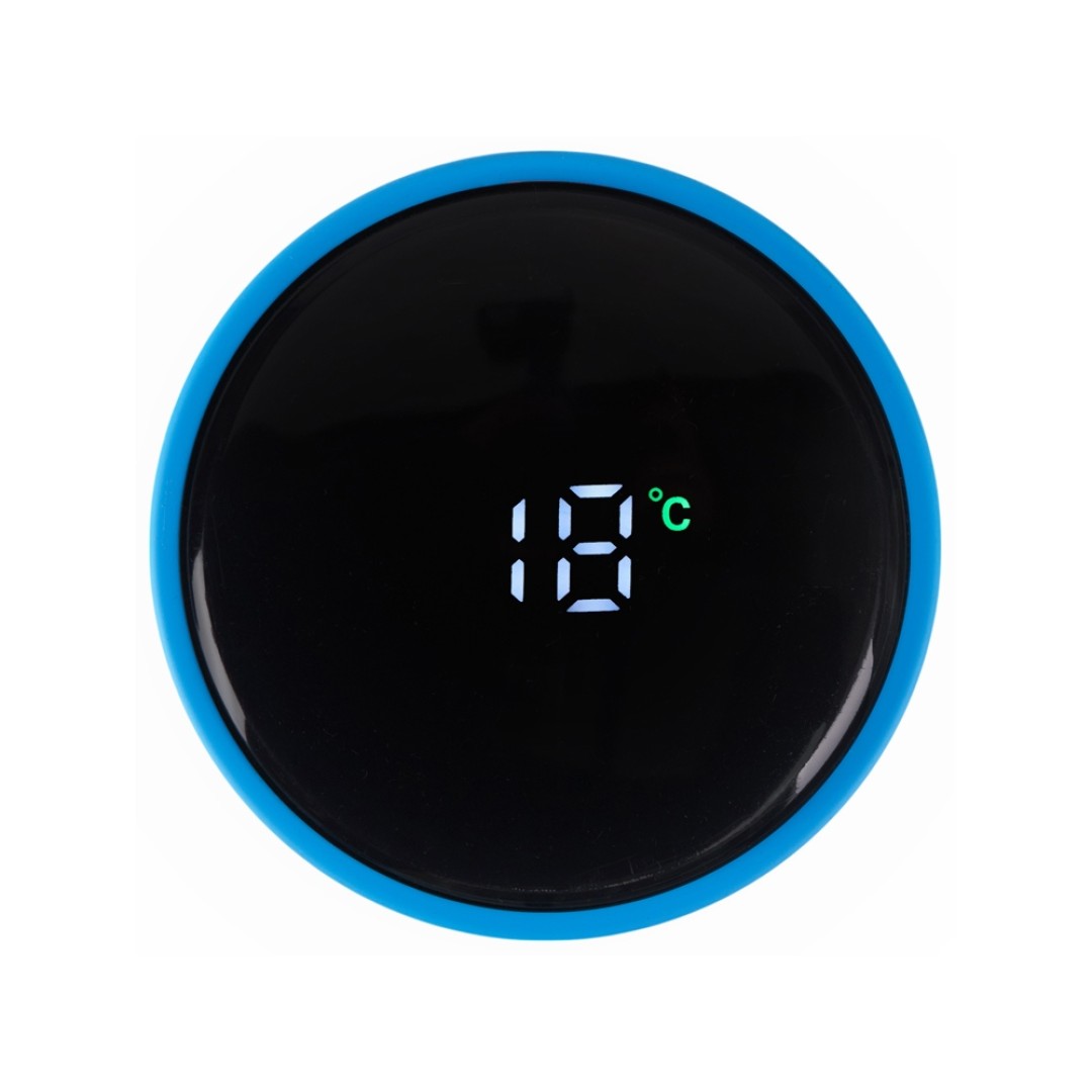 Вакуумный термос «Module X» с индикатором температуры, 500 мл, тубус, голубой 3538C