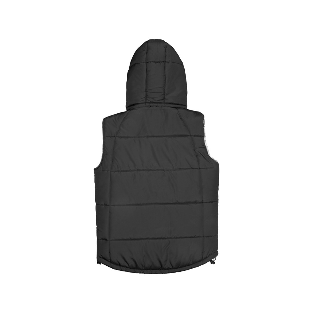 Жилет "Vigour" мужской, черный/стальной