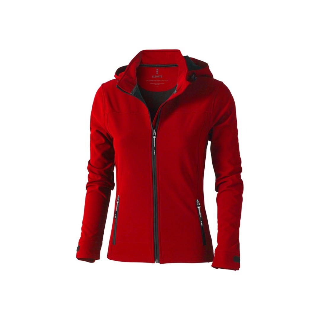 Куртка софтшел "Langley" женская, красный