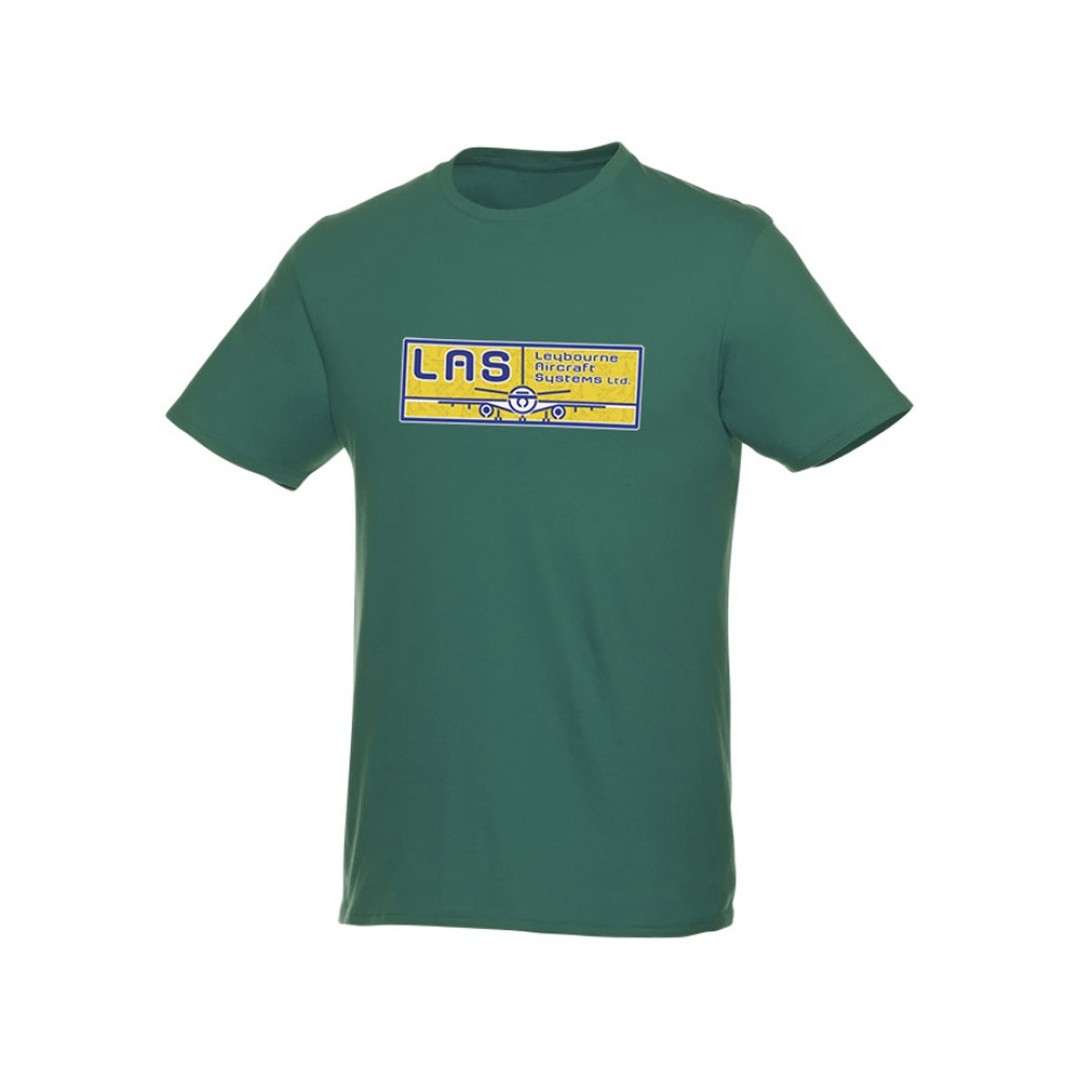 Мужская футболка Heros с коротким рукавом, зеленый лесной