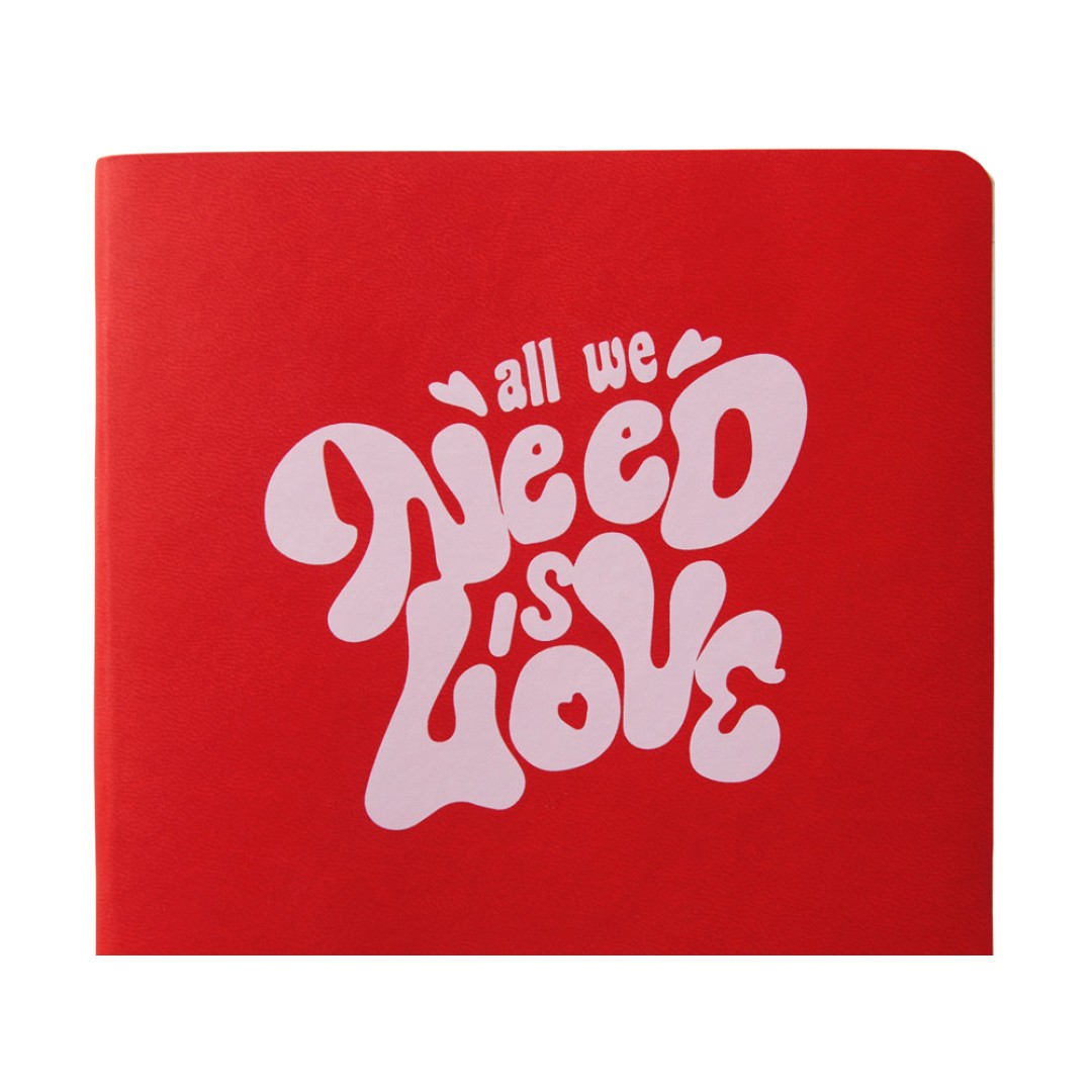 ЕЖЕДНЕВНИК недатированный А5- "MEGAPOLIS FLEX QUATTRO" (КРАСНЫЙ) с УФ-печатью