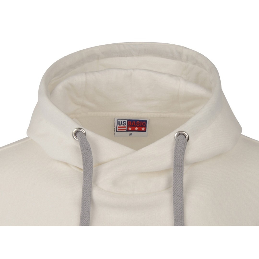 Толстовка унисекс "Stream" с капюшоном, белый