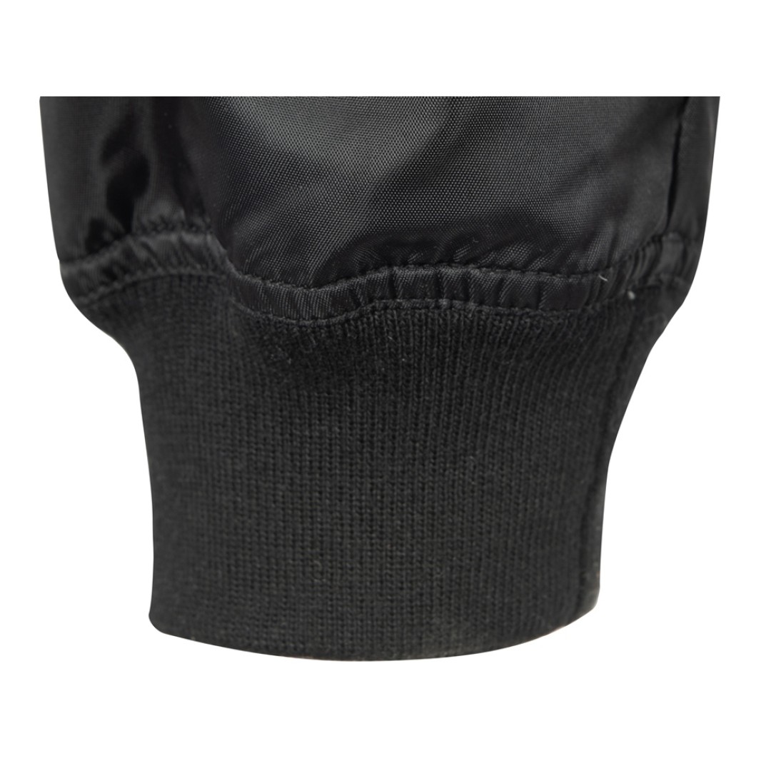 Куртка бомбер «Antwerpen» унисекс, черный