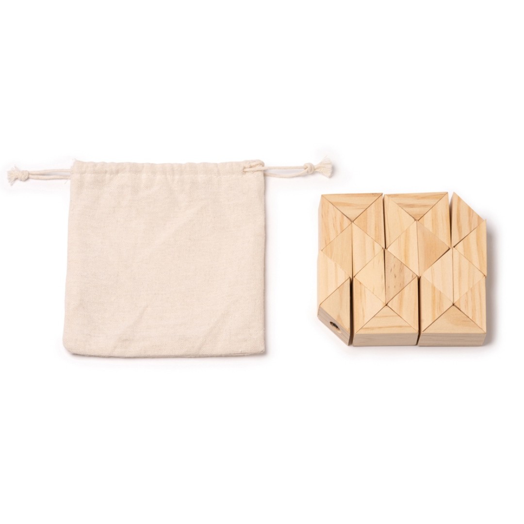 Деревянный пазл-головоломка NOKIT из 24 частей.