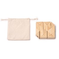 Деревянный пазл-головоломка NOKIT из 24 частей.