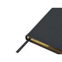 Ежедневник недатированный А5 "Amazonia", черный с золотым обрезом