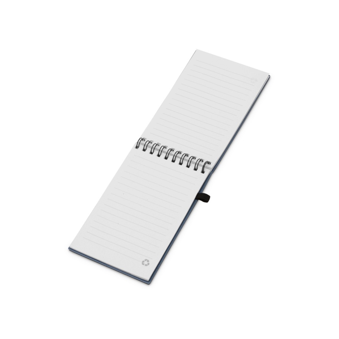 Блокнот B7 «Toledo S», синий + ручка шариковая «Pianta» из пшеничной соломы, синий